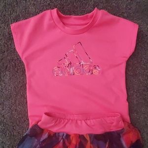 Adidas shirt & skirt set